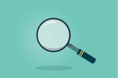 Free Vector | Illustration of a magnifying glass