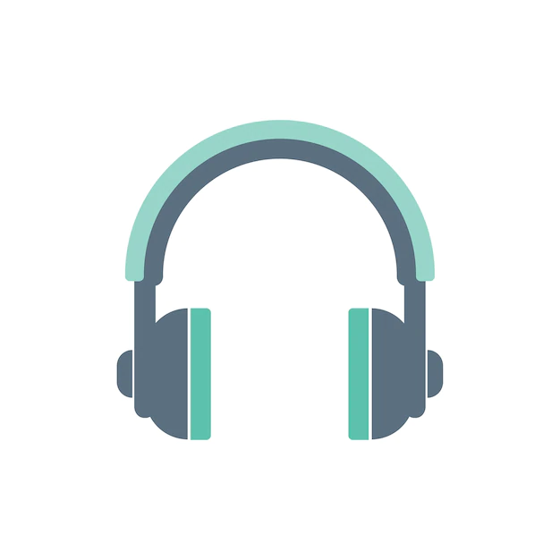 Free Vector | Illustration of headphones icon