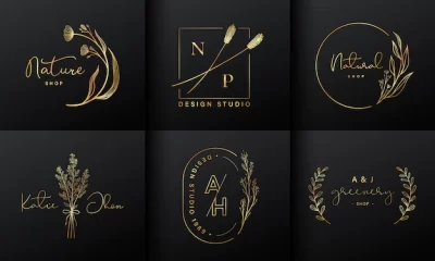 Free Vector | Luxury logo design collection for branding, coporate identity