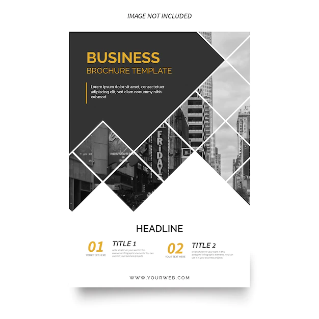Free Vector | Modern business brochure template
