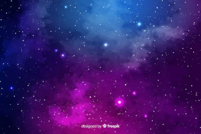 Free Vector | Realistic galaxy background