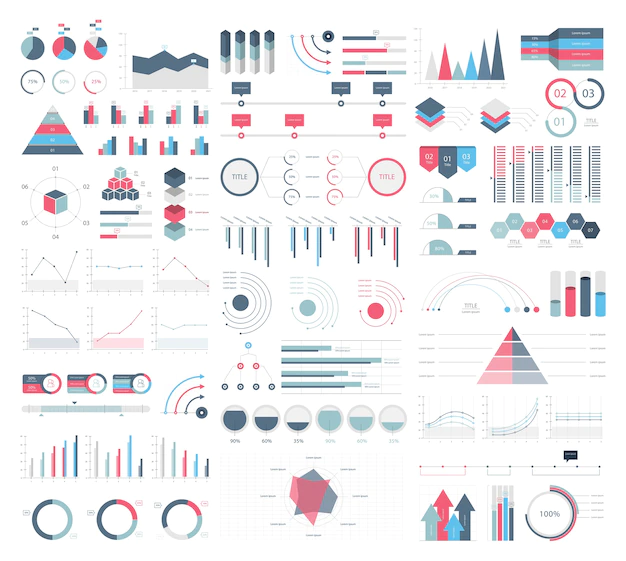 Free Vector | Set elements of infographic