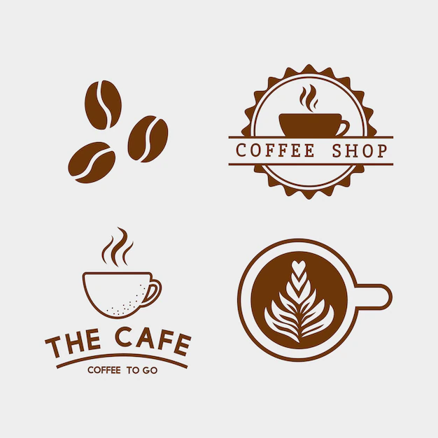 Free Vector | Set of coffee elements and coffee accessories vector