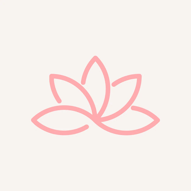 Free Vector | Spa business logo  lotus icon design