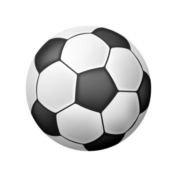 Free Vector | Vector isolated realistic soccer ball over white