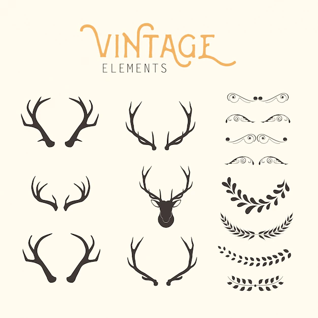 Free Vector | Vintage elements