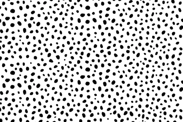 Free Vector | White background vector with black dot patterns