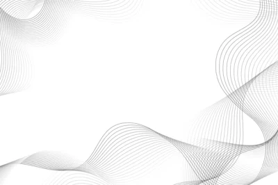 Free Vector | White background with wavy lines copy space