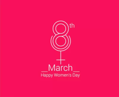 Free Vector | Womens day greeting card design