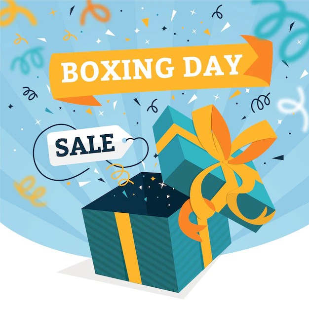 Free Vector | Flat design boxing day sale