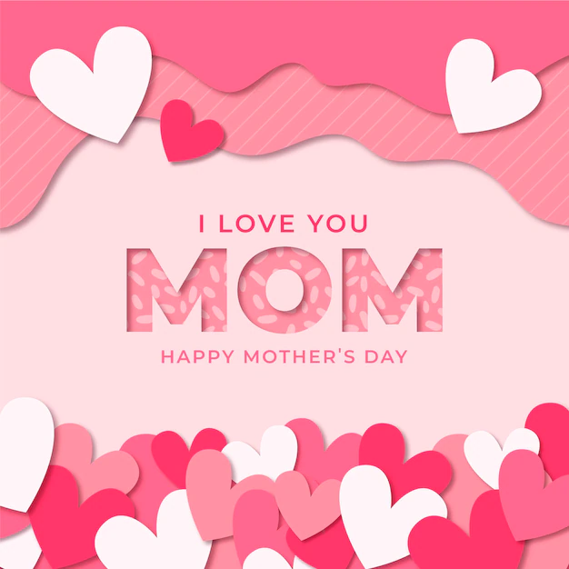 Free Vector | Mother's day illustration in paper style