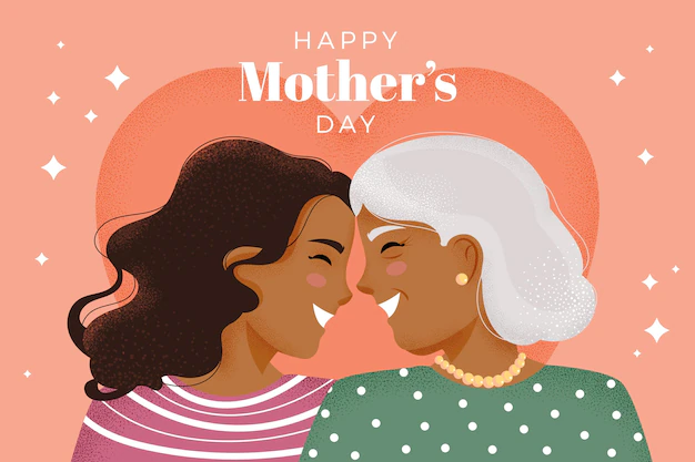 Free Vector | Flat mother's day illustration