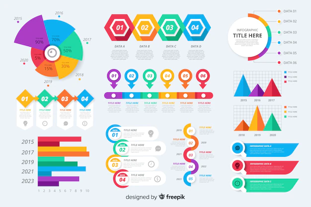 Free Vector | Infographic element collection