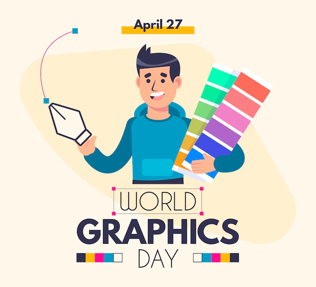 Free Vector | Flat world graphics day illustration