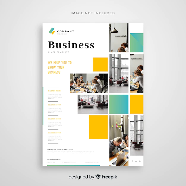 Free Vector | Business flyer template