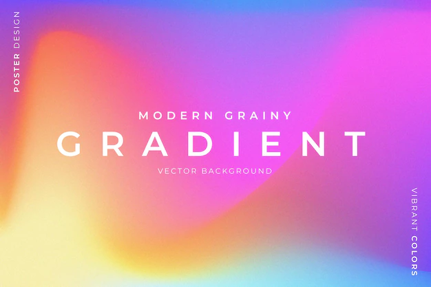 Free Vector | Trendy grainy background with vibrant colors