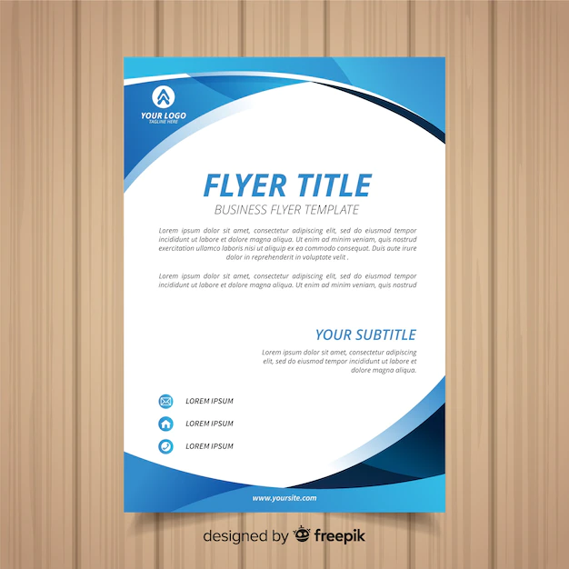 Free Vector | Business flyer template