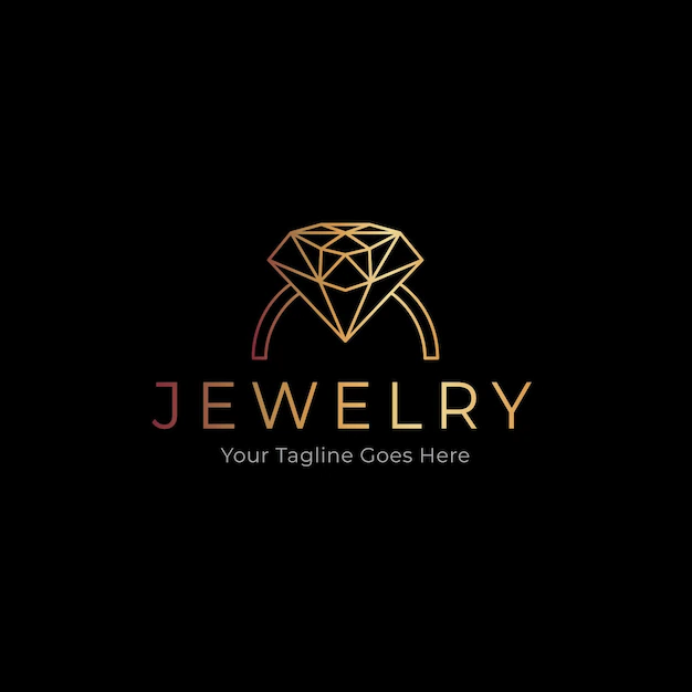 Free Vector | Elegant diamond logo