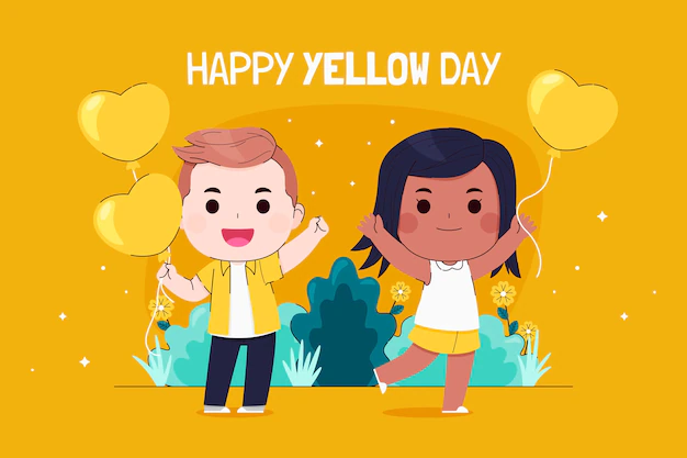 Free Vector | Hand drawn yellow day background