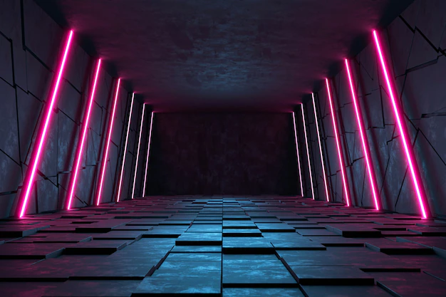 Free Photo | Modern futuristic sci fi background