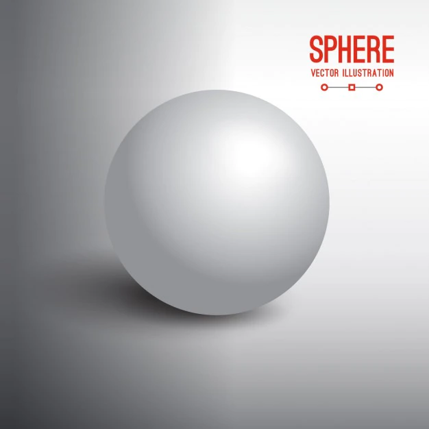 Free Vector | 3d sphere object