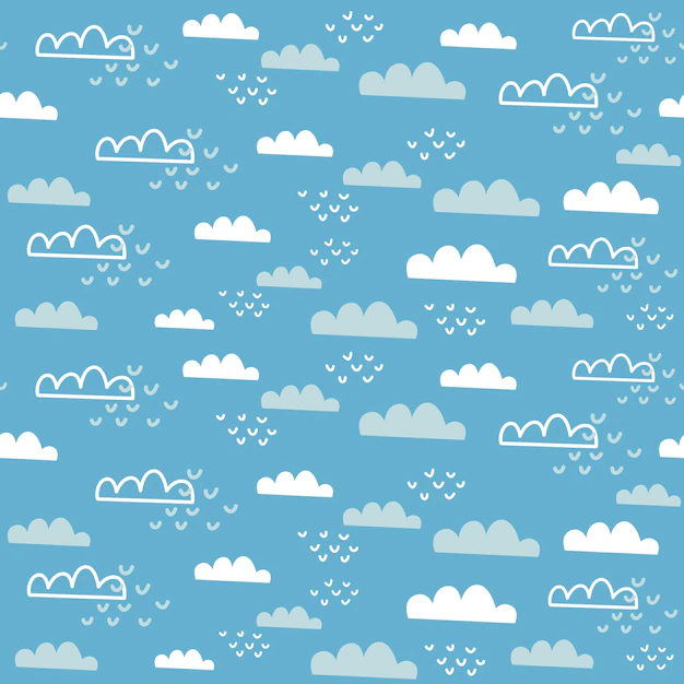Free Vector | A seamless background with cloud and sky colours
