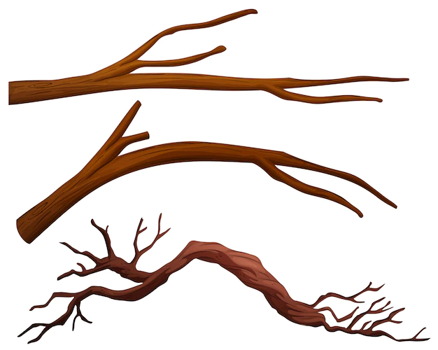 Free Vector | A set of tree branch