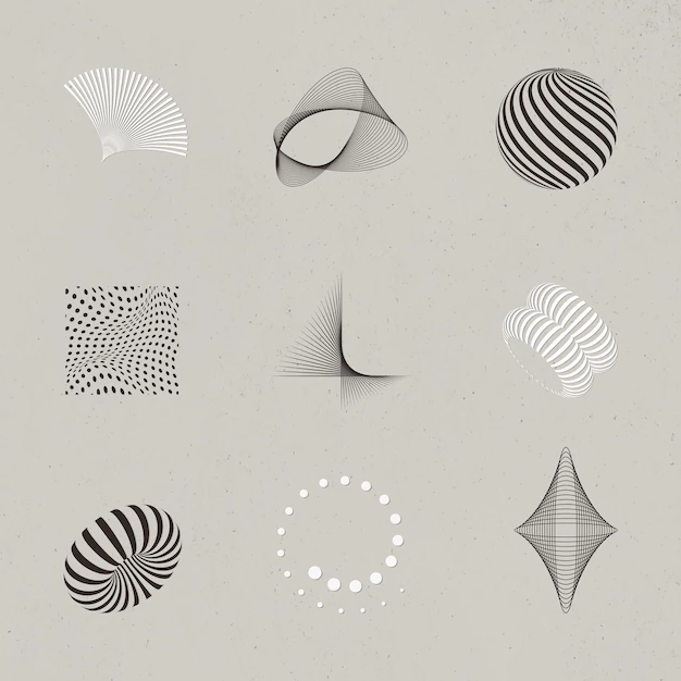 Free Vector | Abstract 3d design elements collection