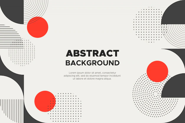 Free Vector | Abstract background with geometric shapes