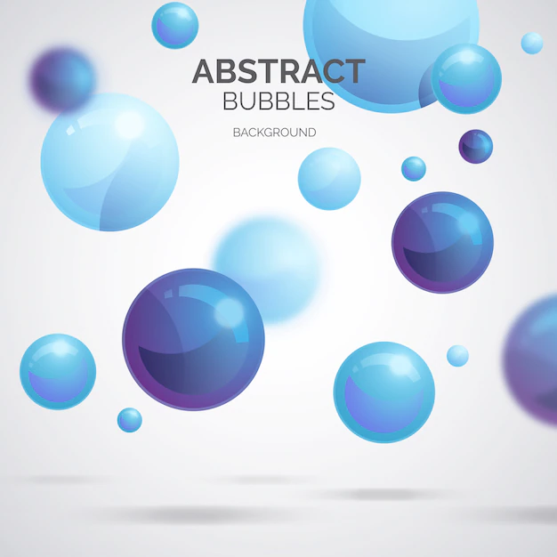 Free Vector | Abstract bubbles background