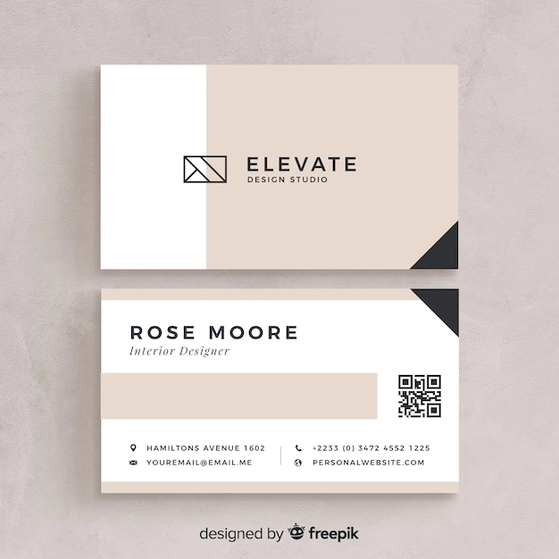 Free Vector | Abstract business card template