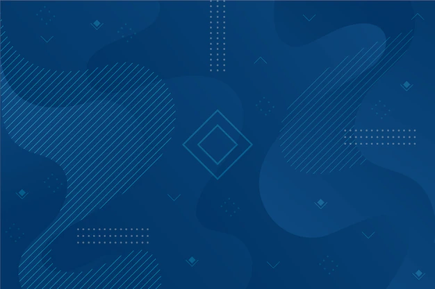 Free Vector | Abstract classic blue background with geometric shape