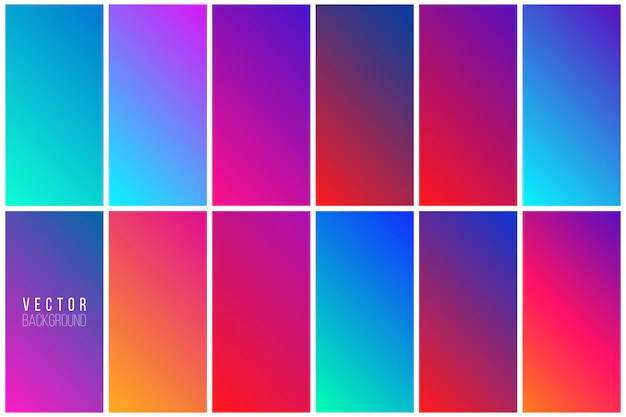 Free Vector | Abstract colorful background collection