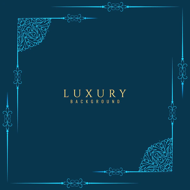 Free Vector | Abstract luxury frame background