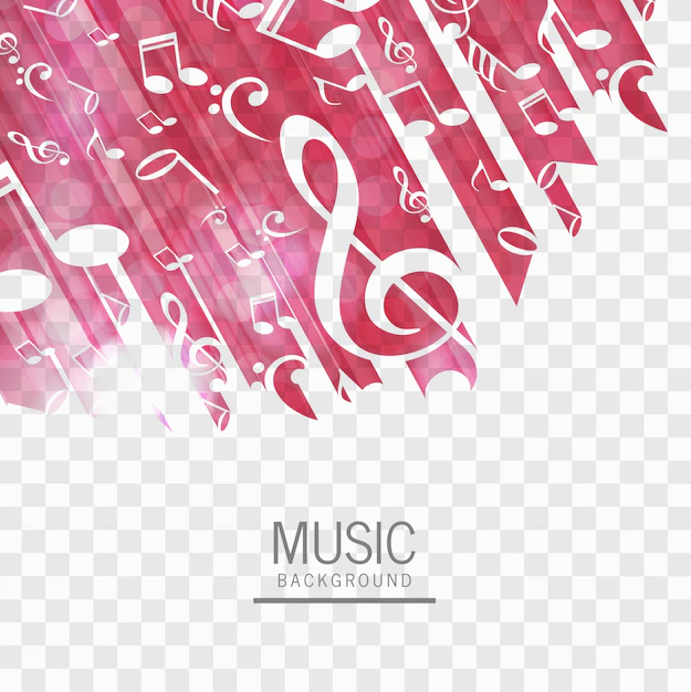 Free Vector | Abstract music background vector