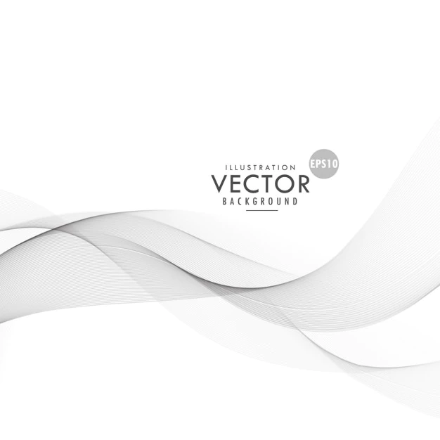 Free Vector | Abstract wave, modern gray background