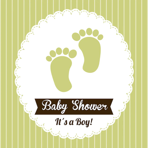 Free Vector | Baby shower