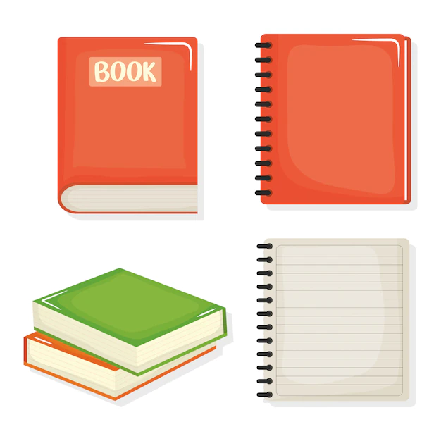 Free Vector | Back to school set icons