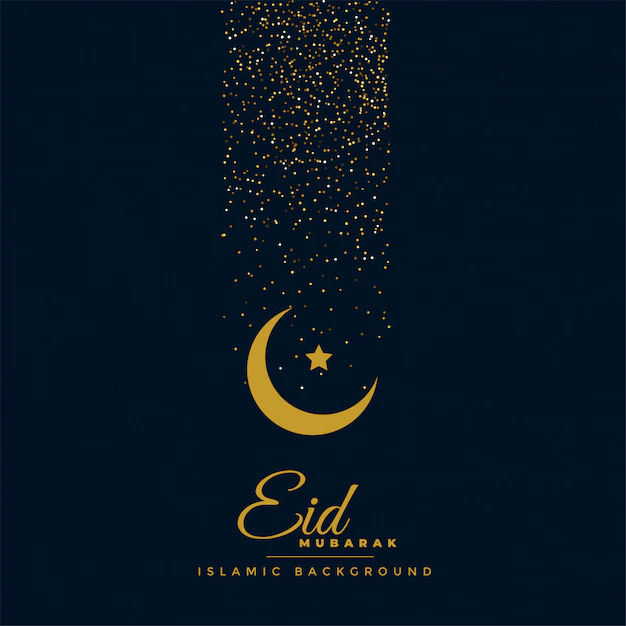 Free Vector | Beautiful eid festival greeting design