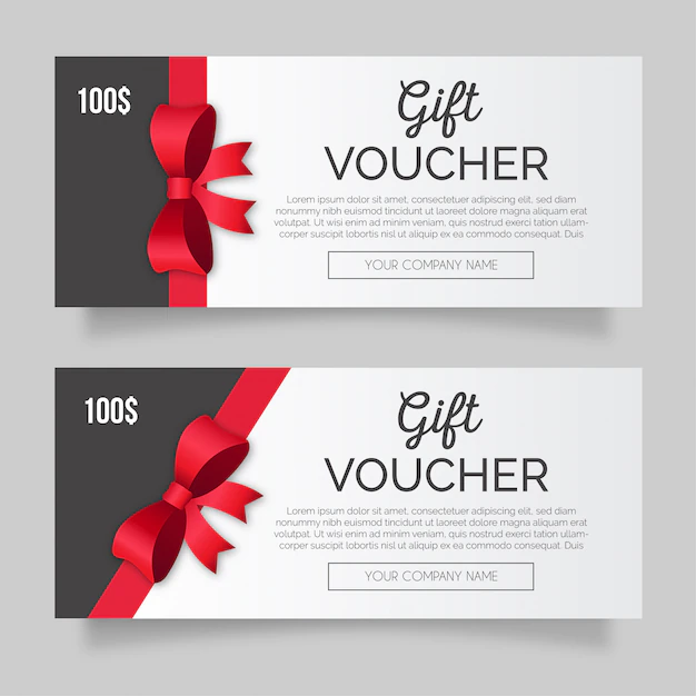 Free Vector | Beautiful gift voucher template