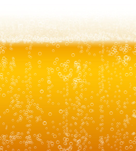 Free Vector | Beer foam background horizontally seamless pattern