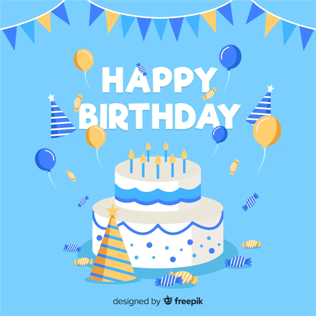 Free Vector | Birthday background