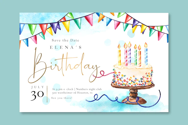 Free Vector | Birthday banner template