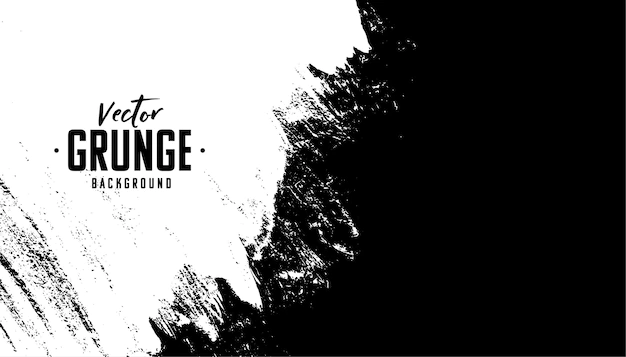 Free Vector | Black and white abstract grunge distressed texture background