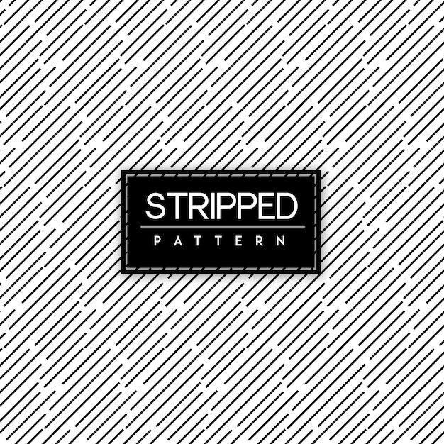 Free Vector | Black and white stripped seamless pattern background