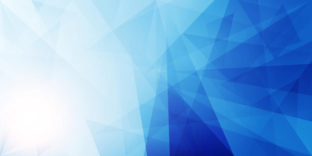 Free Vector | Blue abstract polygonal  background