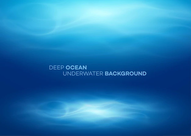 Free Vector | Blue deep water and sea abstract natural background.
