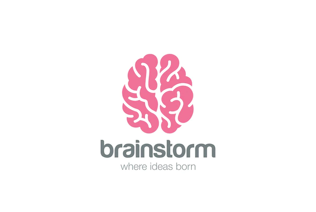 Free Vector | Brain logo    .