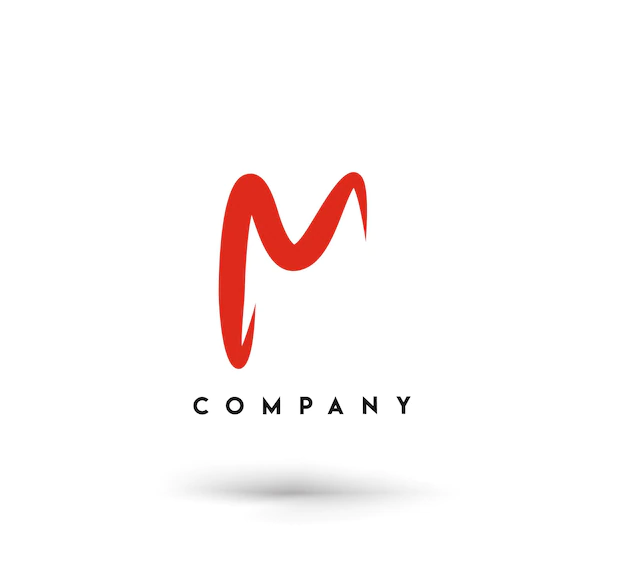 Free Vector | Branding identity corporate vector logo m design.
