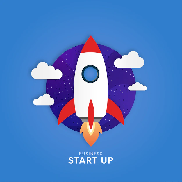 Free Vector | Business start up background